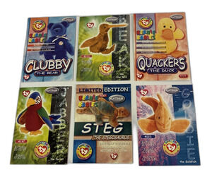 Ty Beanie Babies Collectors Cards (Set Of 6)